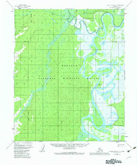 Topo map Kateel River B-4 Alaska