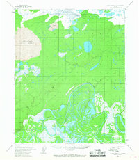Topo map Kateel River C-3 Alaska