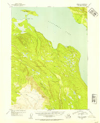 Topo map Kenai A-3 Alaska