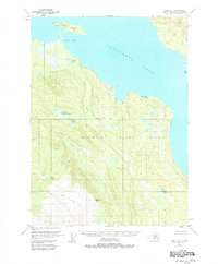 Topo map Kenai A-3 Alaska