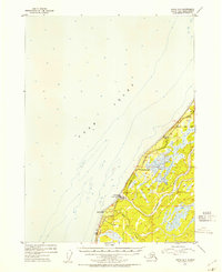 Download a high-resolution, GPS-compatible USGS topo map for Kenai A-5, AK (1954 edition)
