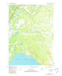 Topo map Kenai B-3 Alaska