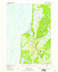Topo map Kenai B-4 Alaska
