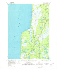 1951 Map of Kalifornsky, AK, 1981 Print