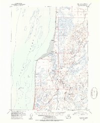 preview thumbnail of historical topo map of Kenai Peninsula County, AK in 1952