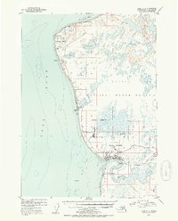 Download a high-resolution, GPS-compatible USGS topo map for Kenai C-4, AK (1954 edition)