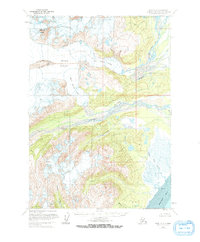 Download a high-resolution, GPS-compatible USGS topo map for Kenai C-7, AK (1973 edition)