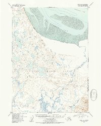Download a high-resolution, GPS-compatible USGS topo map for Kenai D-1, AK (1954 edition)