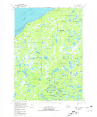Topo map Kenai D-2 Alaska