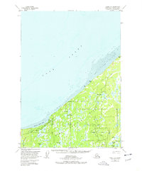 Topo map Kenai D-3 Alaska