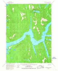 Topo map Ketchikan A-3 Alaska