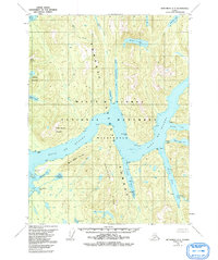 Download a high-resolution, GPS-compatible USGS topo map for Ketchikan A-3, AK (1992 edition)
