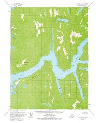 Download a high-resolution, GPS-compatible USGS topo map for Ketchikan A-3, AK (1967 edition)