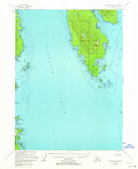 Topo map Ketchikan A-6 Alaska