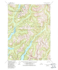 Topo map Ketchikan B-2 Alaska