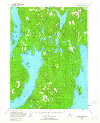 Topo map Ketchikan B-4 Alaska