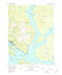 Topo map Ketchikan B-5 Alaska