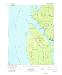 Topo map Ketchikan B-6 Alaska