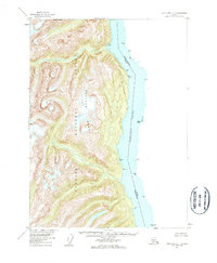preview thumbnail of historical topo map of Prince of Wales-Hyder County, AK in 1955