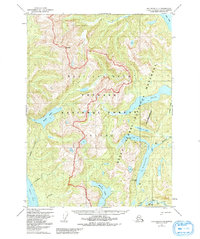 Download a high-resolution, GPS-compatible USGS topo map for Ketchikan C-4, AK (1992 edition)
