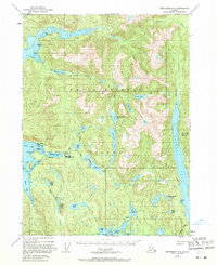 Topo map Ketchikan C-5 Alaska