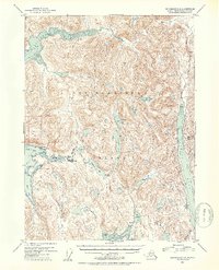 preview thumbnail of historical topo map of Ketchikan Gateway County, AK in 1953