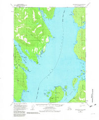 Download a high-resolution, GPS-compatible USGS topo map for Ketchikan C-6, AK (1981 edition)