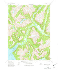 Topo map Ketchikan D-3 Alaska