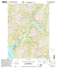 preview thumbnail of historical topo map of Prince of Wales-Hyder County, AK in 1996