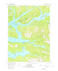 Download a high-resolution, GPS-compatible USGS topo map for Ketchikan D-5, AK (1976 edition)