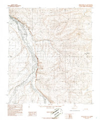 preview thumbnail of historical topo map of North Slope County, AK in 1986