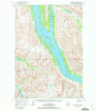 Download a high-resolution, GPS-compatible USGS topo map for Kodiak B-6, AK (1972 edition)