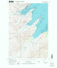Topo map Kodiak C-2 Alaska