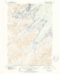 Download a high-resolution, GPS-compatible USGS topo map for Kodiak C-2, AK (1953 edition)