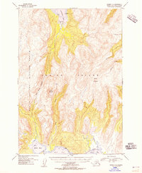 Download a high-resolution, GPS-compatible USGS topo map for Kodiak C-3, AK (1955 edition)