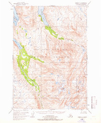 Download a high-resolution, GPS-compatible USGS topo map for Kodiak C-4, AK (1966 edition)