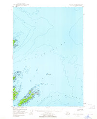 Download a high-resolution, GPS-compatible USGS topo map for Kodiak D-1, AK (1965 edition)