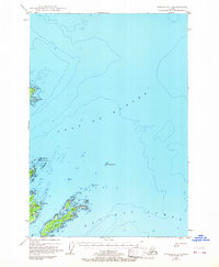 Download a high-resolution, GPS-compatible USGS topo map for Kodiak D-1, AK (1968 edition)