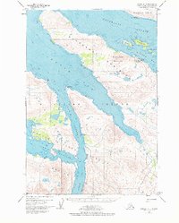 Download a high-resolution, GPS-compatible USGS topo map for Kodiak D-4, AK (1972 edition)