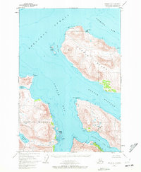 Download a high-resolution, GPS-compatible USGS topo map for Kodiak D-5, AK (1972 edition)