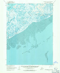 Download a high-resolution, GPS-compatible USGS topo map for Kuskokwim Bay D-3, AK (1971 edition)