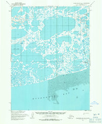 Download a high-resolution, GPS-compatible USGS topo map for Kuskokwim Bay D-4, AK (1971 edition)