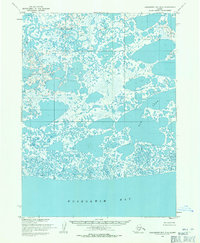 Download a high-resolution, GPS-compatible USGS topo map for Kuskokwim Bay D-5, AK (1971 edition)