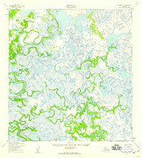 Download a high-resolution, GPS-compatible USGS topo map for Kwiguk A-1, AK (1959 edition)