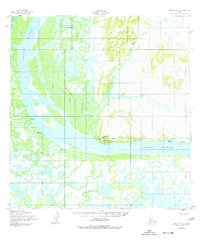 Topo map Kwiguk A-4 Alaska