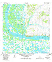 Topo map Kwiguk A-4 Alaska