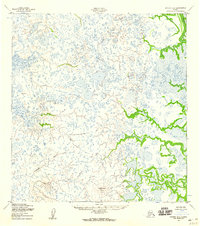 Topo map Kwiguk B-5 Alaska