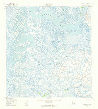 Topo map Kwiguk B-6 Alaska