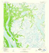 Download a high-resolution, GPS-compatible USGS topo map for Kwiguk C-4, AK (1959 edition)