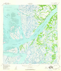 1952 Map of Alakanuk, AK, 1959 Print